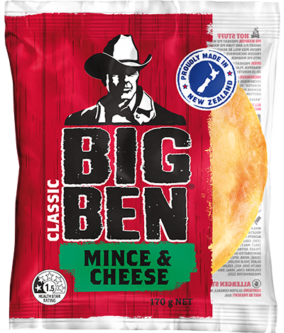 Big Ben Classic Mince & Cheese ? Product Render