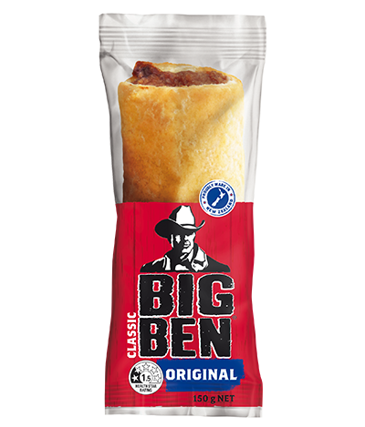 Big Ben Classic Original Sausage Roll product render Big Ben Classic Original Sausage Roll product render