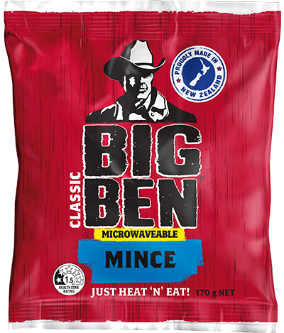 Big Ben Microwaveable Mince 🥧 product render