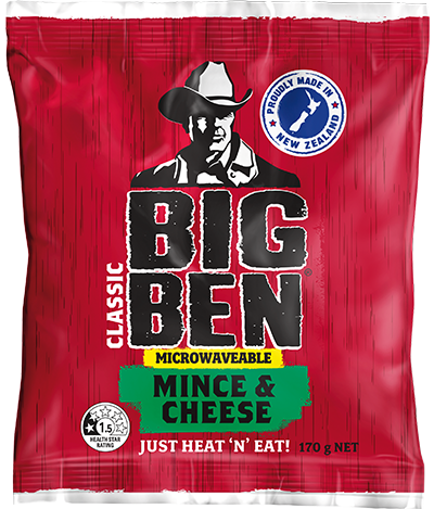Big Ben Microwaveable Mince & Cheese ? product render
