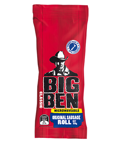Big Ben Classic Microwave Original Sausage Roll Product Render