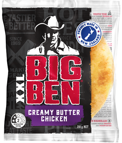 Big Ben XXL Creamy Butter Chicken Pie product shot